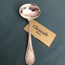 Christofle ,  Cuillère à sauce   - Marly  - Métal argenté -   À -