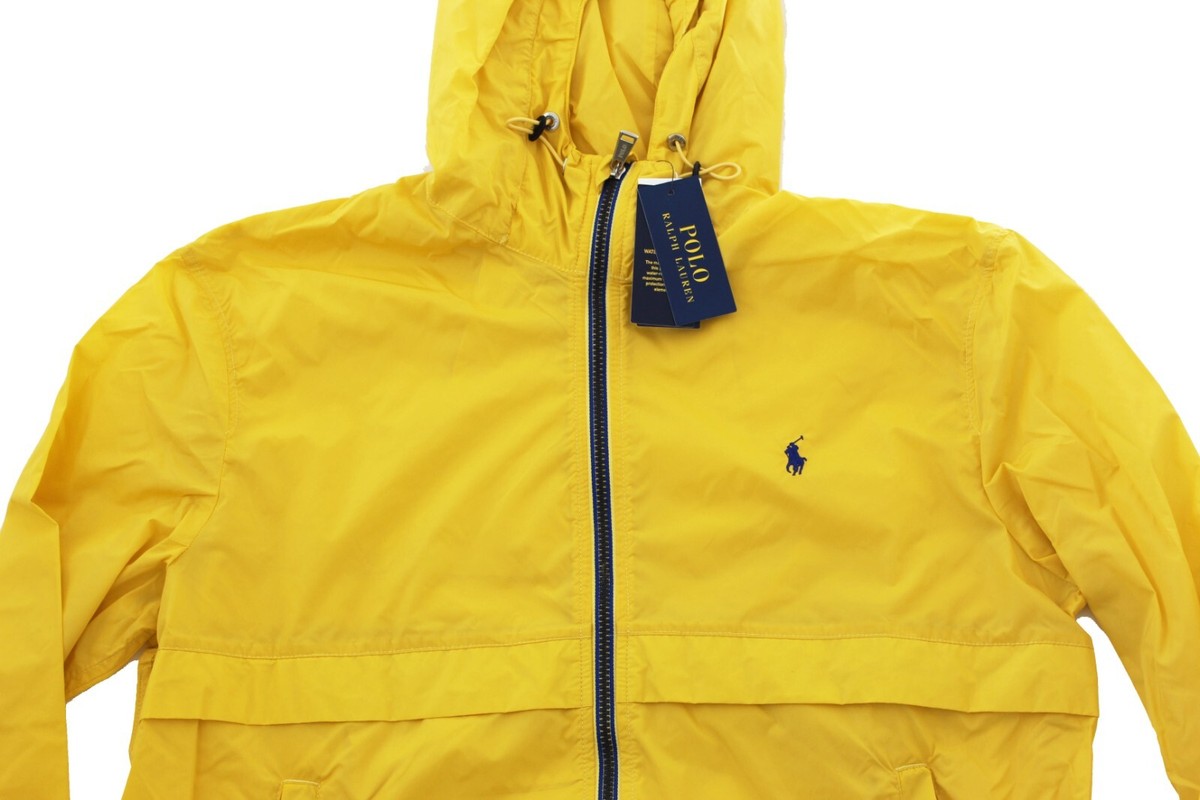 ★★POLO RALPH LAUREN★★ Poplin pullover jacket yellow MNPO Polo Ralph Lauren Volleyball Poplin Pullover Jacket Canary