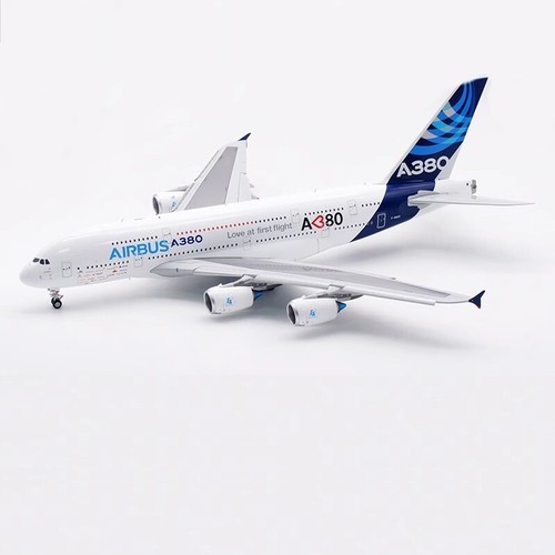 1:200 SQ Wings Diecast Aircraft INDUSTRIE colore casa A380 F-WWDD alette giù - Foto 6 di 11