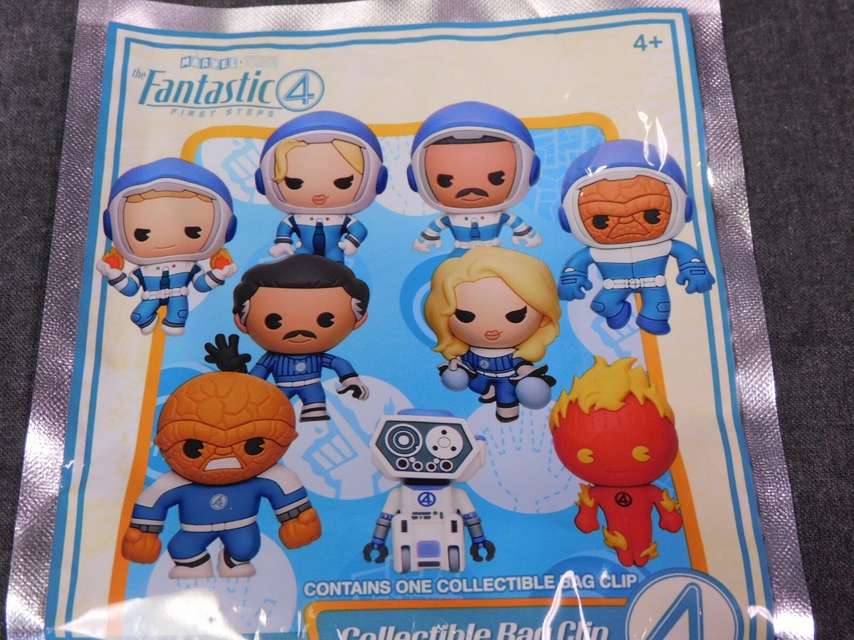 Fantastic 4 NEW * Mr. Fantastic Space Suit Clip * Blind Bag Key