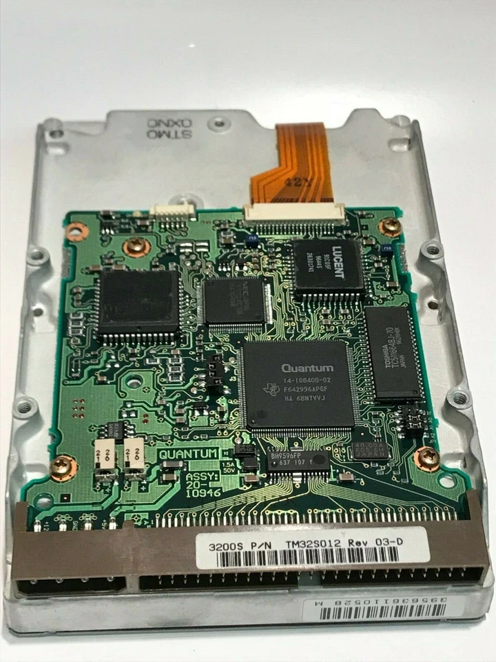 QUANTUM 3200S TM32S012 REV03-D 3.2GB 50 PIN SCSI HARD DRIVE aa5ic3 - Image 2 of 2