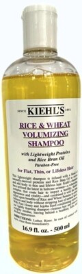 Kiehl's Rice & Wheat Volumizing Shampoo 16.9 fl oz - 500 ml New & Sealed RARE