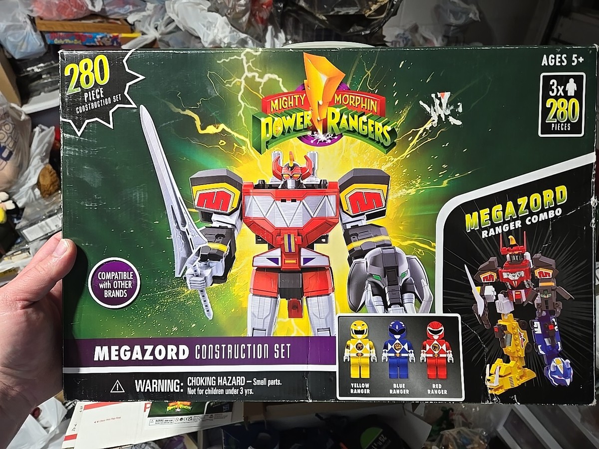 Megazord Mighty Morphin Power Rangers Construction Building Set
