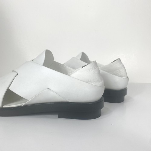 ALEXANDER WANG MORGAN CUT-OUT LOAFERS in white EU36 - Picture 6 of 12