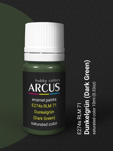 Arcus #E2013 Emaille Lack Set Luftwaffe Langstreckenbomber 6 Farben im Set 10ml - Bild 9 von 14