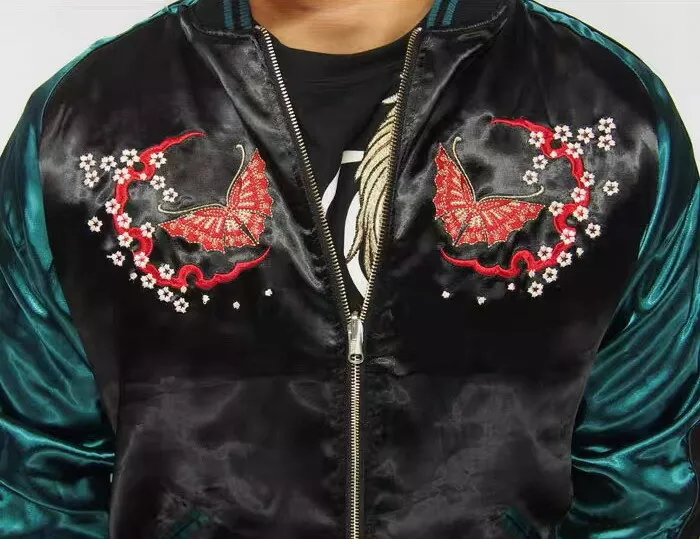 embroidered souvenir jacket