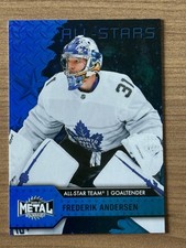 2020-21 Skybox Métal Universe Frederik Andersen All Star Blue Spectrum #182