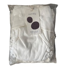 Esembly Cloth Diaper Inners Size 2 18-35 lbs Organic Cotton 3 Pack New Open Pack