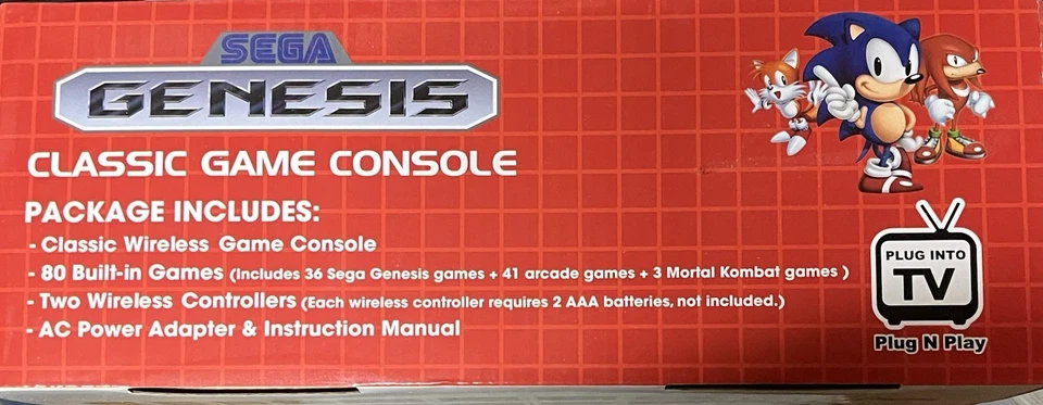 Consola de juegos clásica AtGames SEGA Genesis Sonic 25 aniversario Foto 2 de 4