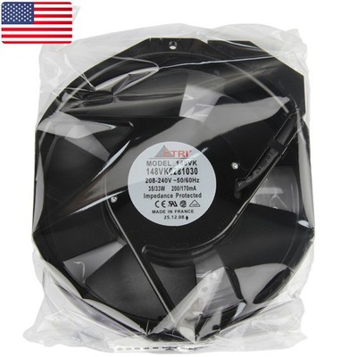 1PCS New In Box ETRI 148VK0281030 Metal Frame Fan 208-240V - US Stock