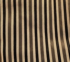 Vtg 56 X 72 Striped Shiny Upholstery Fabric Medium Weight
