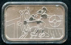 Mickey Mouse "Steamboat Willie" 1 OZ .999 Silver Bar