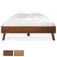 Futonbett 140x200 Bett ohne Kopfteil Holzbett