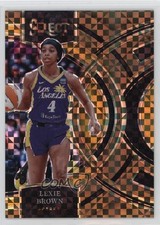 2024 Select WNBA Premier Level Bronze Checker Prizm 45/49 Lexie Brown #200 1jb0
