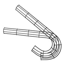 2 PCS Kranz-metallrahmen-draht Metallreifen Zum Basteln Metallringe