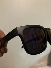 Spy Men s Helm All Black Frame/lettering BLUE lens