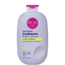 eos Shea Better Body Wash Vanilla Cashmere – Moisturizing 16oz 0.75 per gallon