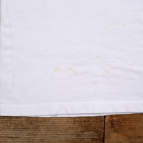 Vintage Blank T Shirt L Pocket Charter Club White Tee - Picture 4 of 8
