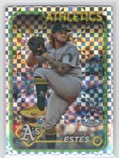 #USC86 2024 Topps Chrome X-FRACTOR Joey Estes RC Oakland Athletics