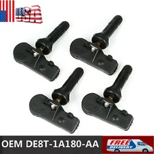 4pcs Tire Pressure Sensor  DE8T-1A180-AA 9L3Z1A189A TPMS For Ford Motorcraft