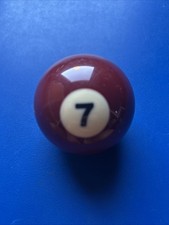 Vintage 7 Pool Table Replacement Ball 2 1/4"