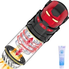 Automatic Male Masturbator Cup for Men 9 Thrusting 9 Rotating Modes with 4...