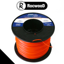 2.4mm Nylon Line Strimmer Cord 280m RocwooD Brushcutter Square 2kg Pro Strong 0.07 per metre