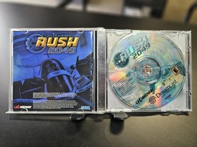 San Francisco Rush 2049 (Sega Dreamcast, 2000) Complete In Box CIB