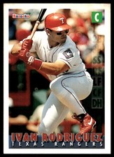 Ivan Rodriguez 1995 Bazooka #16 Rangers MLB READ FREE SHIPPING AutographDen