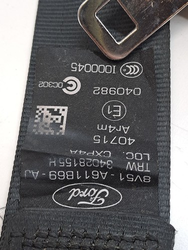 1814670 CEINTURE DE SECURITE ARRIERE GAUCHE / 8V51A611B69AJ / 659175 POUR FORD F - Photo 3/9