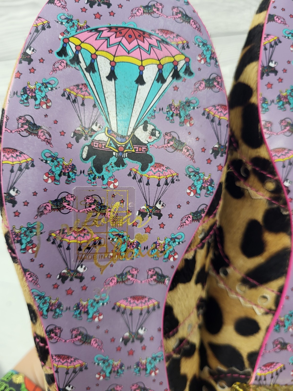 irregular choice Gravitational Pull Leopard Laceu… - image 14