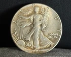 1921-S Half Dollar Walking Statue of Liberty Silver Coin