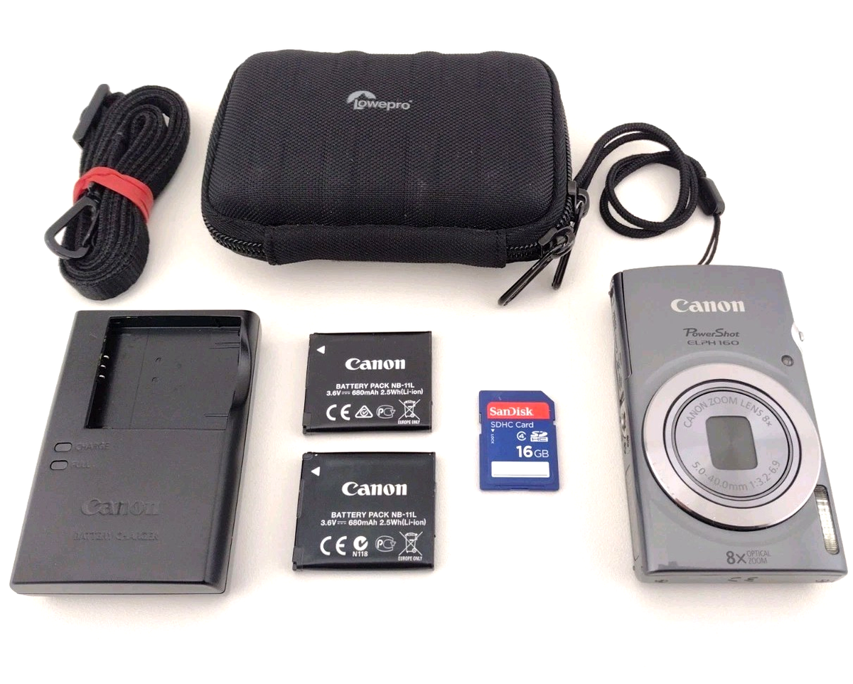 Canon Ixus 285 HS BK EU23 Appareil Photo Numérique Noir