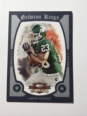 2009 Donruss Threads - College Gridiron Kings Javon Ringer #24 Gray /50