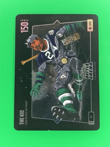 2025 Bo Jackson Battle Arena Griffey #P-7 The Kid Release Day Promo Steel BF