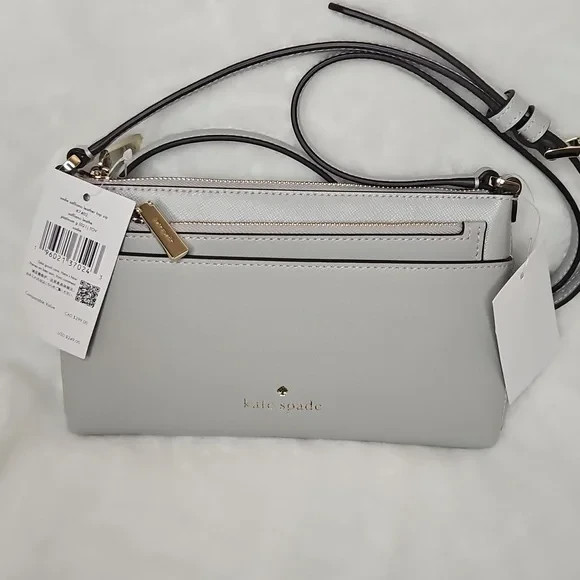 Kate Spade Sadie Saffiano Leather Top Zip Stone Crossbody Set Bag K7402 $249