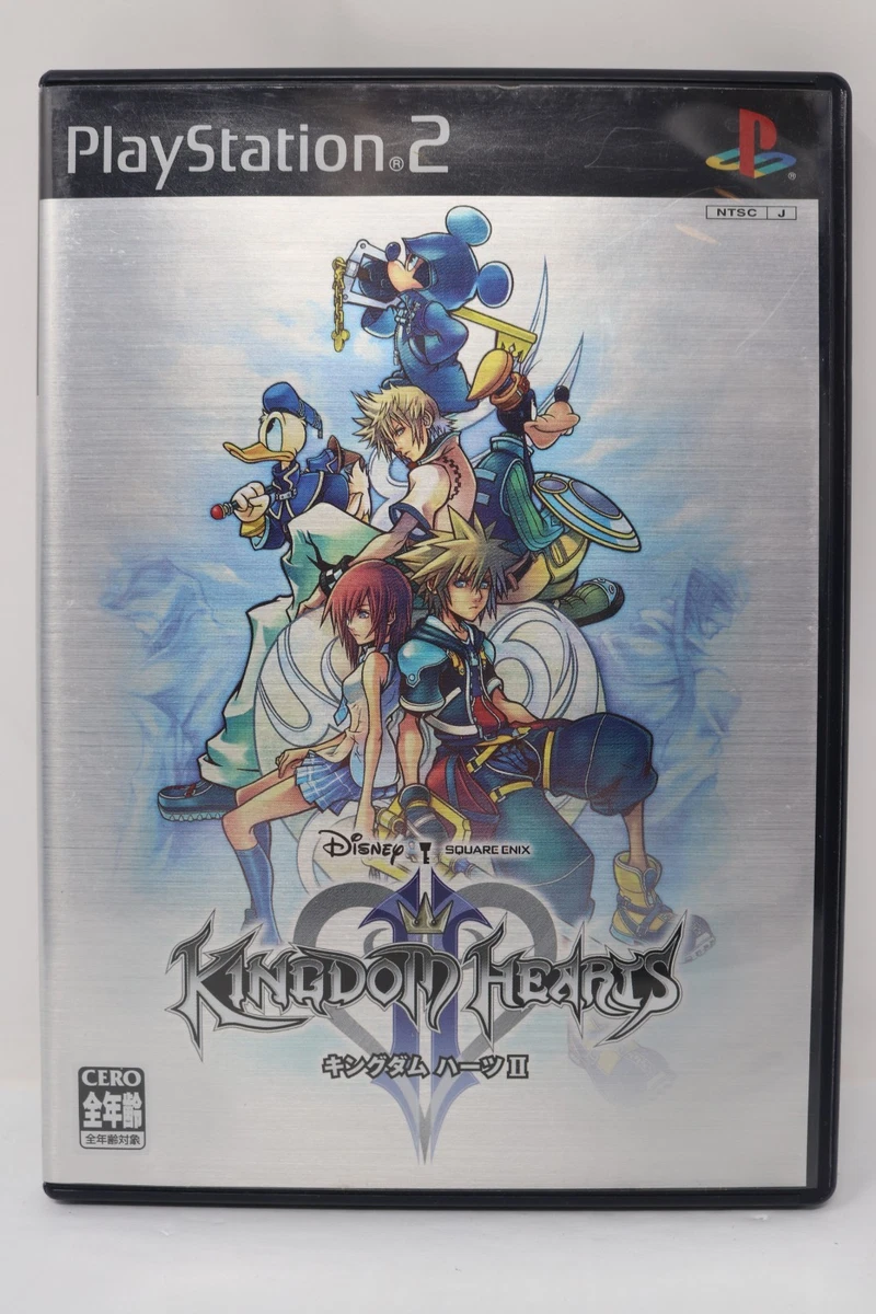 Jeu PlayStation 2 - Kingdom Hearts II - Version Japonaise Complète, Bon état