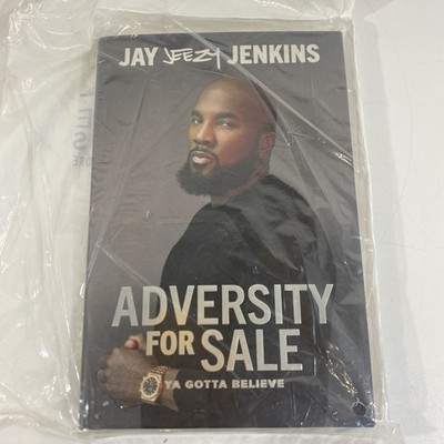 Jeezy (Jay Jenkins) Adversity For Sale HC Book Benajamin Meadows Ingram SIGNED