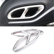 Quad Exit AMG-Style Steel Exhaust Tips For 2018-2023 Mercedes A-Class W177 V177