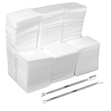 1000 Pcs Lint Free Nail Wipes Gel Polish Remover Pads - Absorbent Cotton Pads...