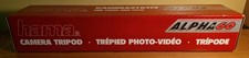 Hama Alpha 60 Camera Adjustable Tripod, Never Used, High Quality