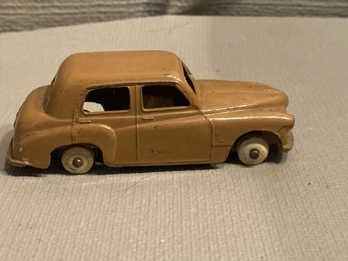 Dinky Toys Diecast Hillman Minx Tan Sedan Car - No Tires!!!