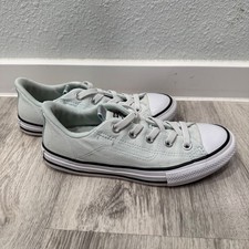 Converse Chuck Taylor All Star Low Mint Green Iridescent Shoes A03633F Youth 3