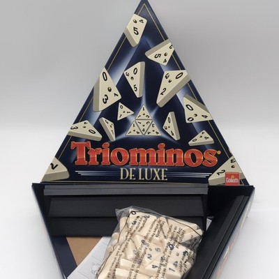 Triominos DE LUXE - Goliath Spiele - Komplett - Deluxe Logik Legespiel Taktik
