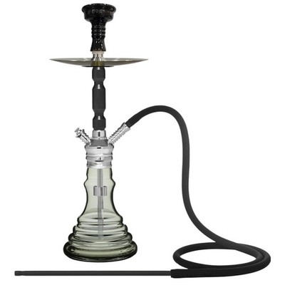 MYA BEYA 22  Hookah   Black/Gray  MX Function   Premium Glass Base