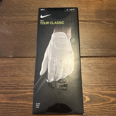 Nike Tour Classic Mens Golf Glove White Leather Medium Left Hand CK0172-161 New