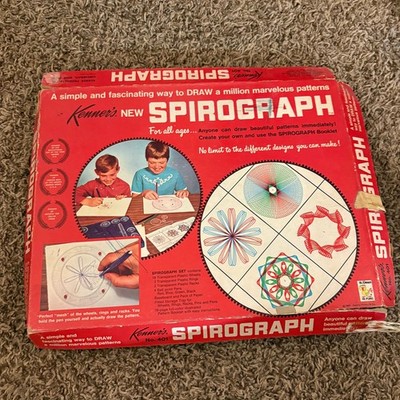 Vintage 1967 Kenner Spirograph No. 401 Toy