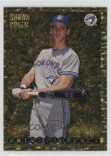 1995 Bowman Prime Prospect Gold Shawn Green #261 0u9w