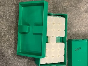 Empty US Mint American Silver Eagle Monster Box w/ Trays and 25 Empty Tubes