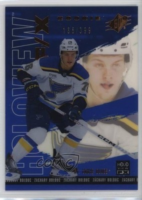 2024-25 Spx - Holoview F/X Rookies Zachary Bolduc #HV-41 Blue /399